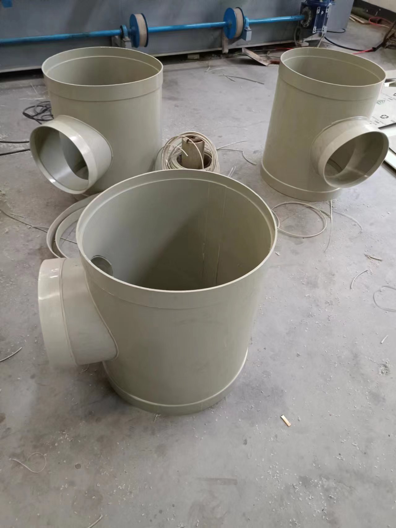 PP三通，45度斜插